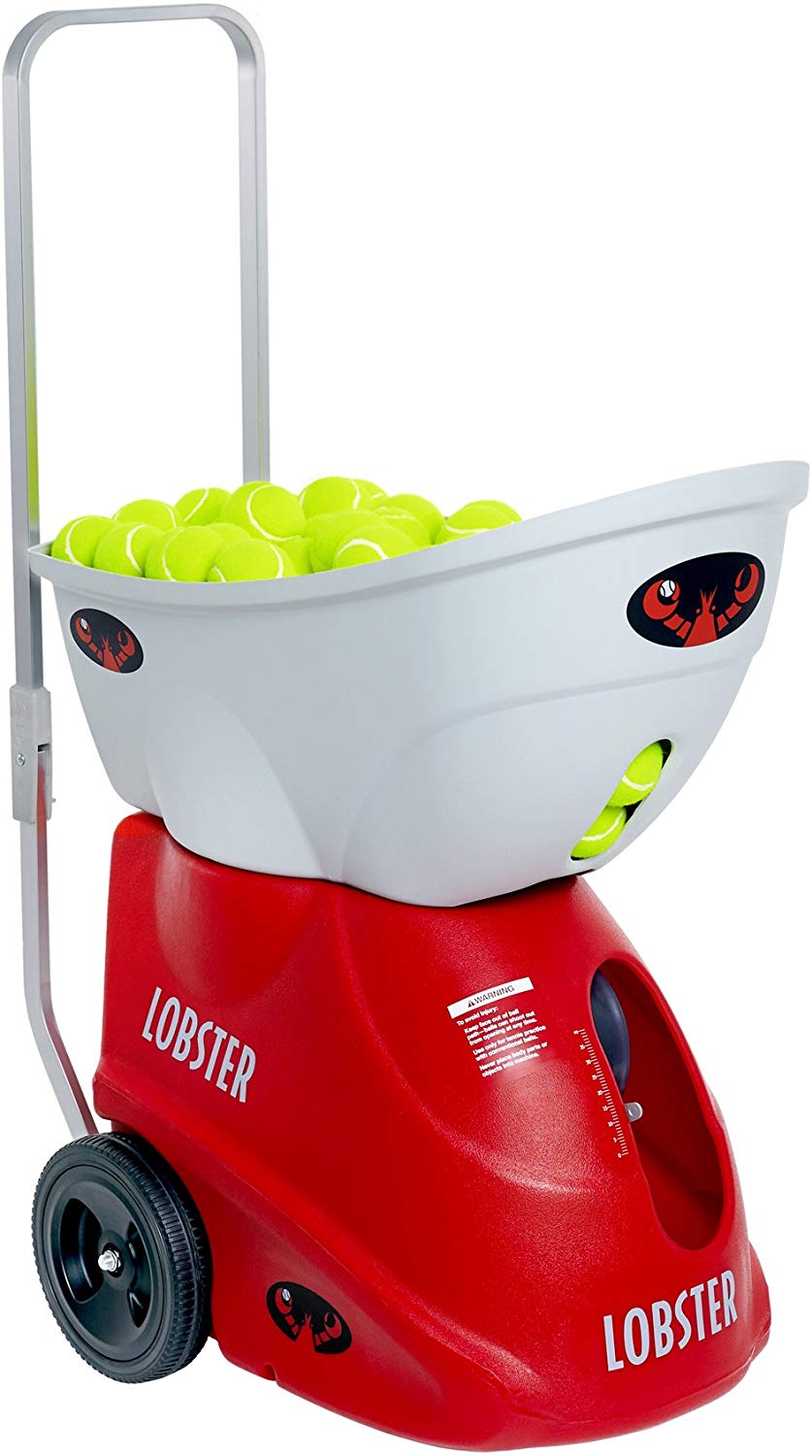 Lobster Sports – Elite Liberty Tennis Ball Machine – Smaller Battery Operated